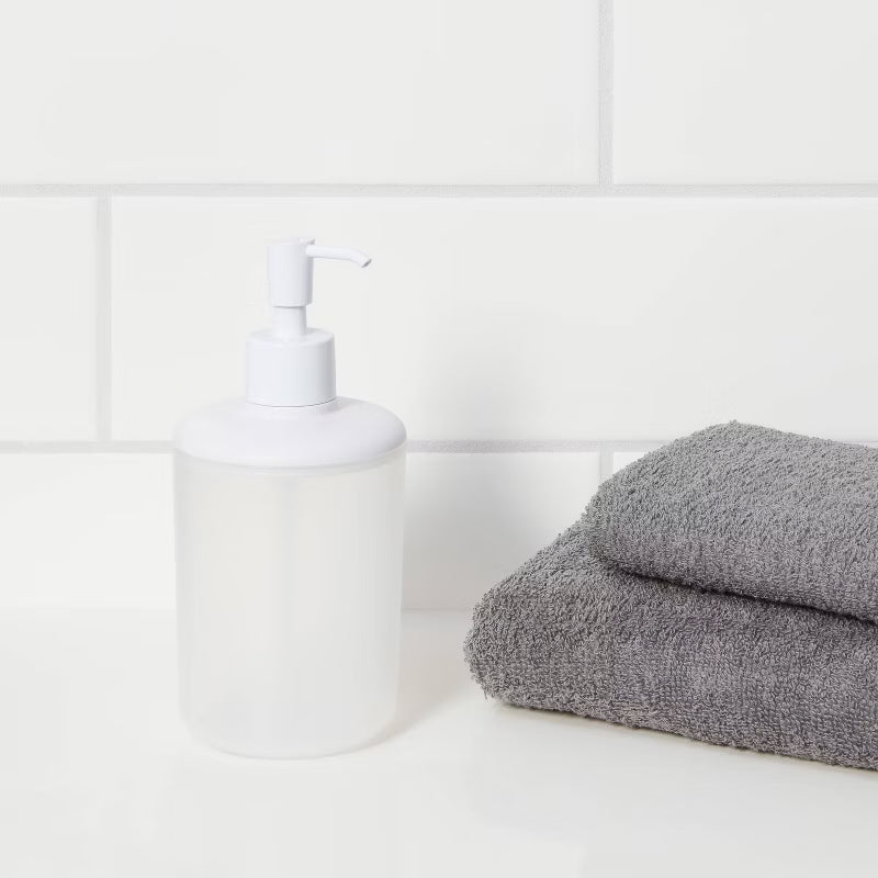Refillable Clear Soap Dispenser — 450 ml