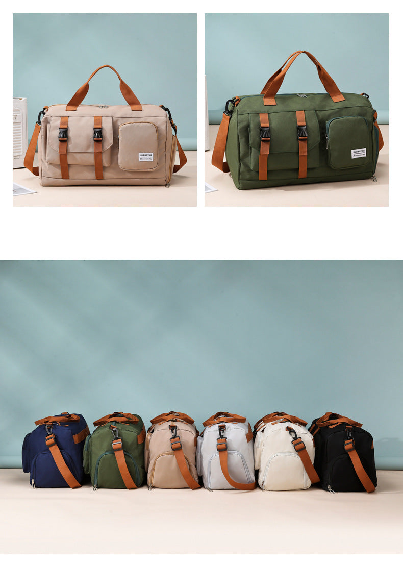 Gym & Weekender Duffel with Shoe Pocket