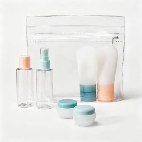 7-Piece Travel Toiletry Bottle Set