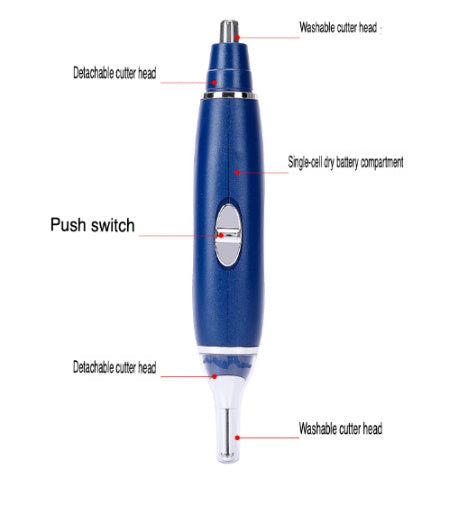 Battery-Powered Detail Hair Trimmer